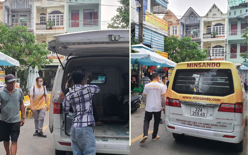chuyến xe Minsando đến nhà lưu trú Rum-mi