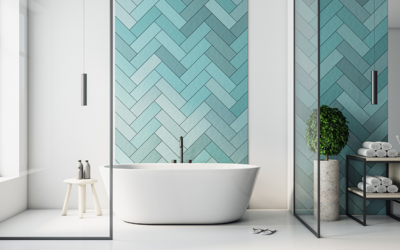 5 Tips phối màu gạch lát nền và ốp tường chuẩn thẩm mỹ 7 tạo điểm nhấn cho không gian bằng gạch mosaic