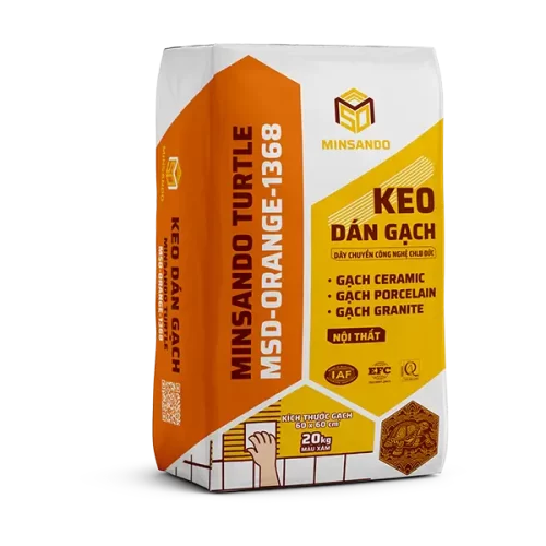 KEO DÁN GẠCH MINSANDO TURTLE MSD-ORANGE-1368