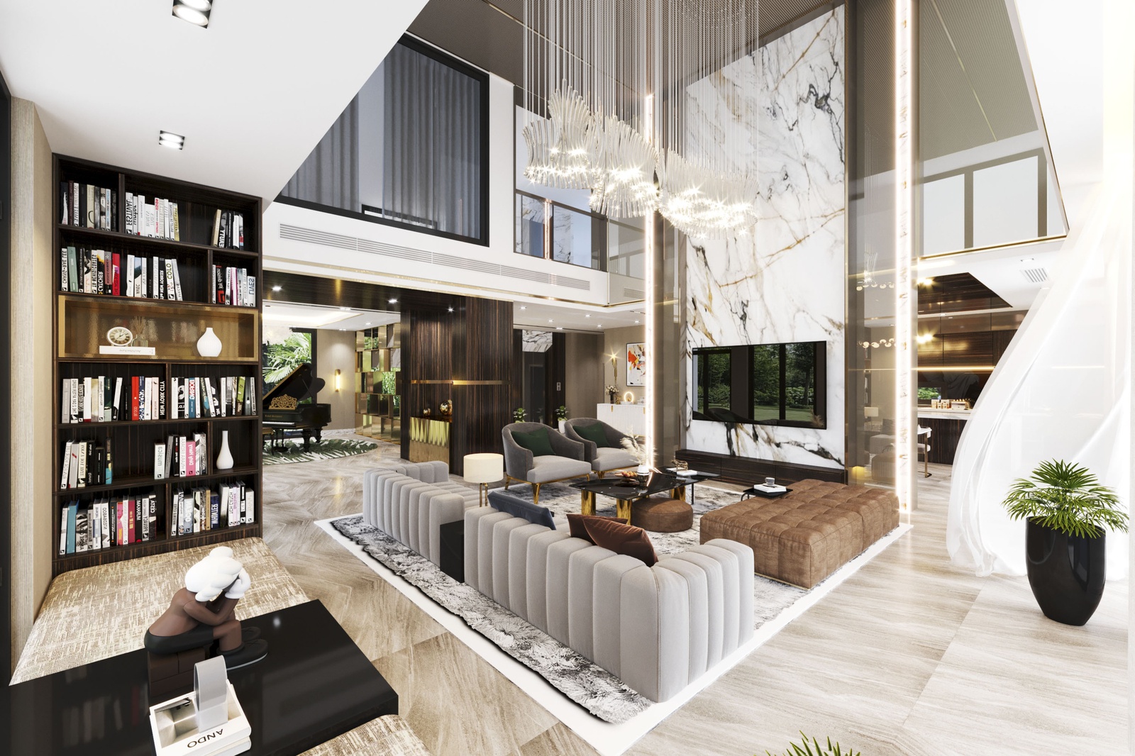 20+ mẫu biệt thự thông tầng đẹp, xa hoa, cao cấp 4 biệt thự đẹp