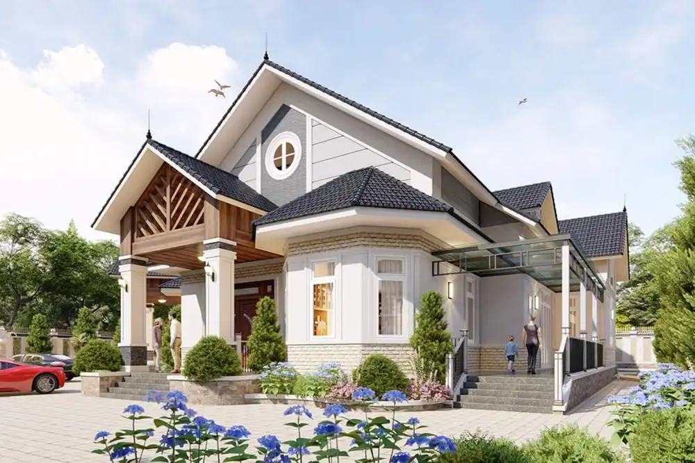 50+ mẫu nhà mái Thái đẹp, bắt kịp xu hướng 2026 18 biệt thự mái thái cao cấp