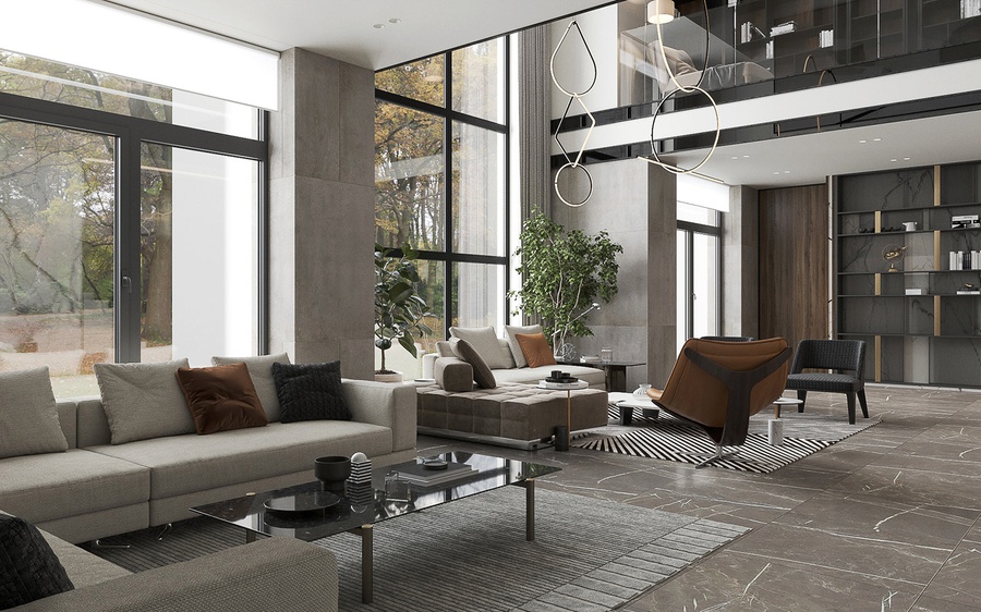 20+ mẫu biệt thự thông tầng đẹp, xa hoa, cao cấp 2 biệt thự thông tầng hiện đại