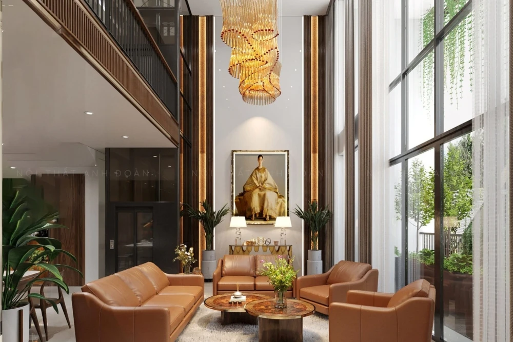 20+ mẫu biệt thự thông tầng đẹp, xa hoa, cao cấp 15 Biệt thự thông tầng phong cách tân cổ điển