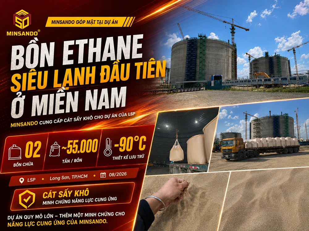 Bồn Ethane siêu lạnh đầu tiên ở miền Nam Việt Nam - Long Sơn 1 bon chua ethan sieu lanh long son