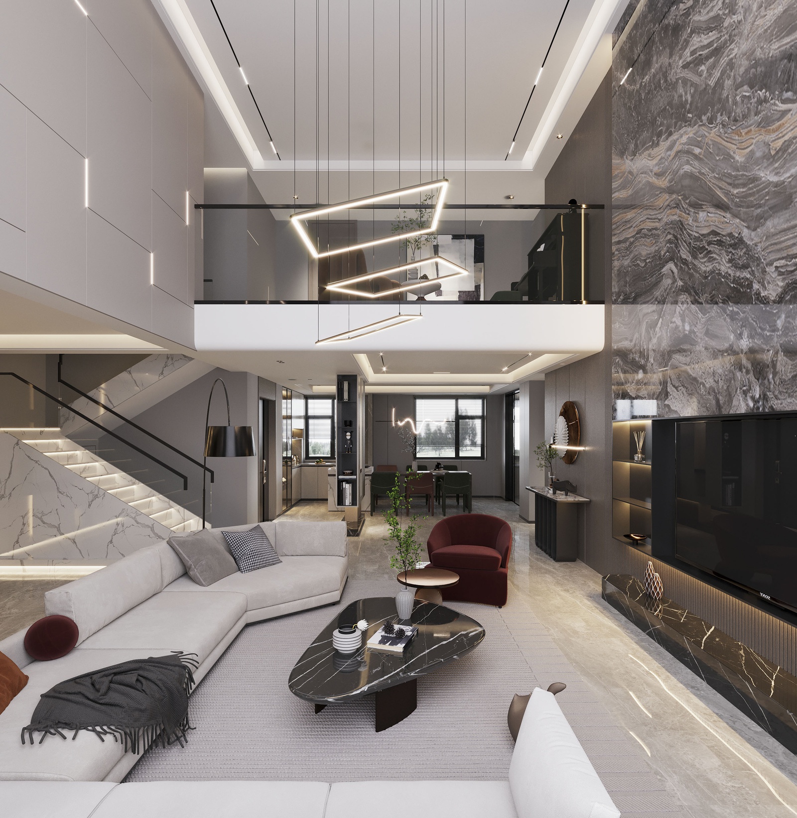 20+ mẫu biệt thự thông tầng đẹp, xa hoa, cao cấp 12 các biệt thự thông tầng đẹp