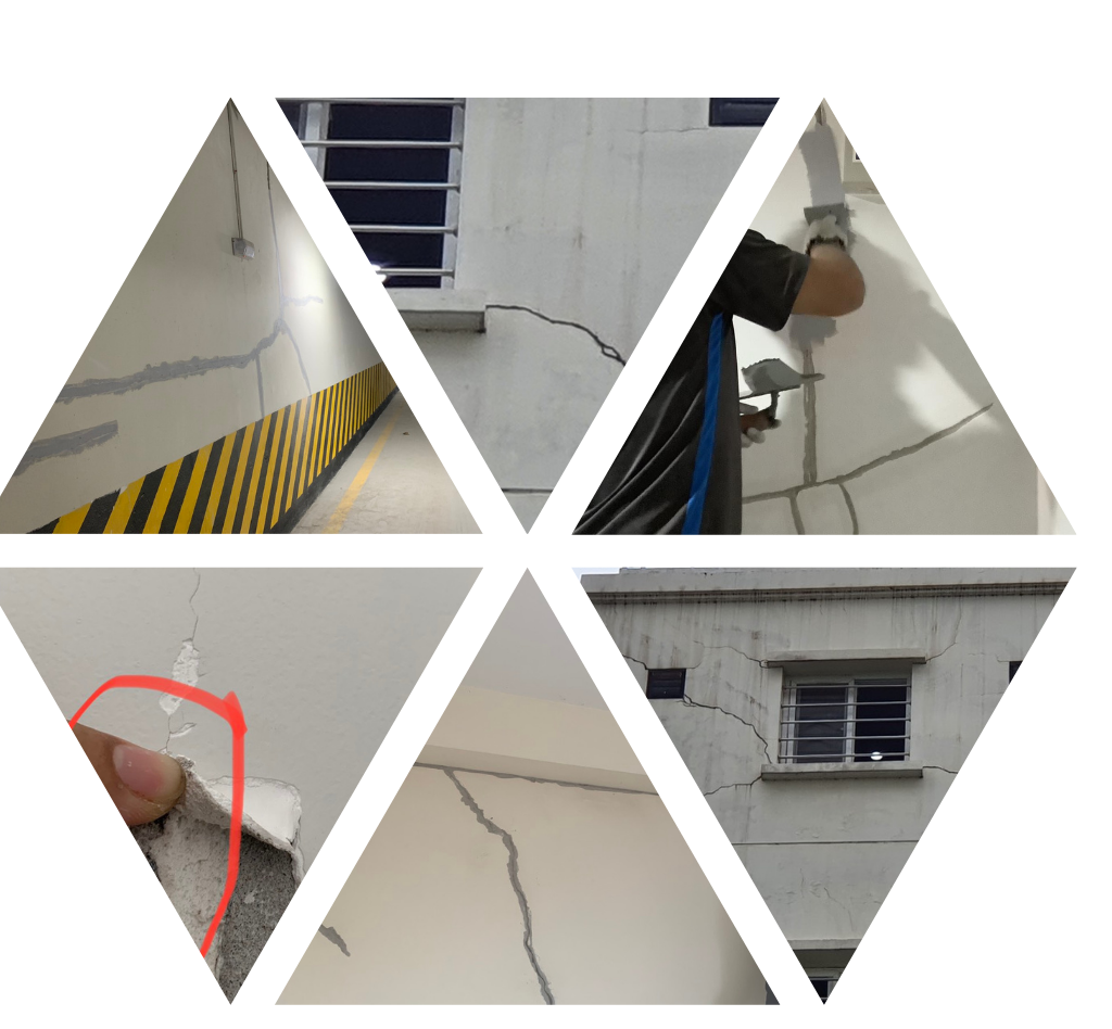 Nguyên nhân nứt tường nhà và 5 bước sửa chữa dứt điểm 9 Các kiểu nứt tường nhà phổ biến nhất