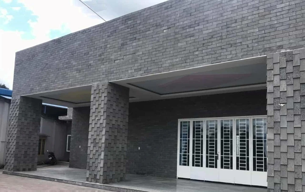 25+ mẫu gạch ốp tường ngoài trời đẹp, bền phổ biến nhất hiện nay 2 cac loai gach op tuong ngoai troi
