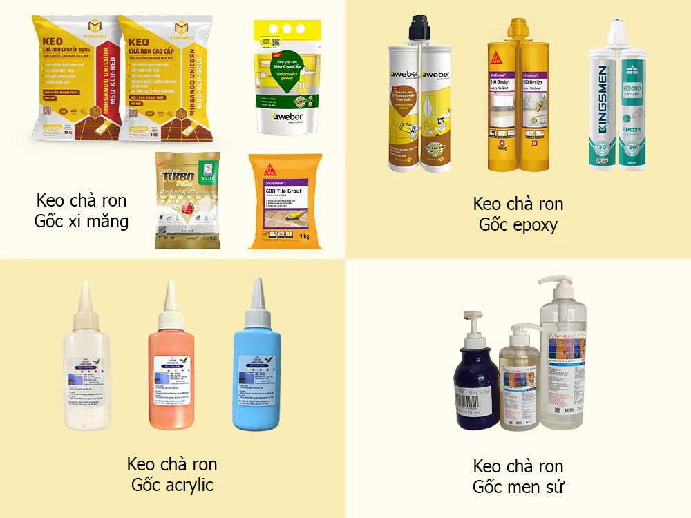3 cách phân loại keo chà ron thông dụng nhất trên thị trường 1 cac phan loai keo cha ron thong dung nhat thi truong 4