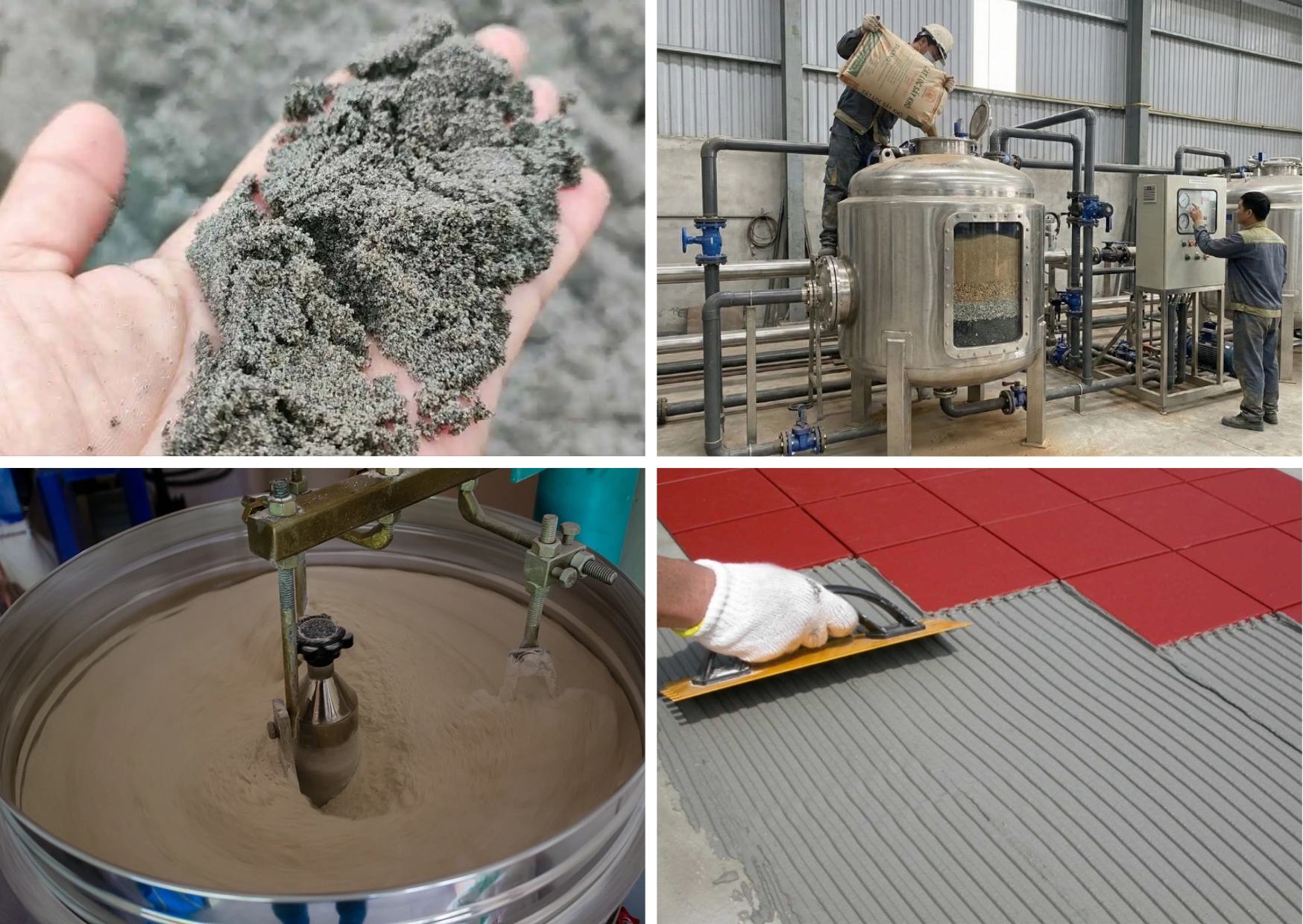 Cát đen sấy khô là gì? Cát đen khác gì cát thạch anh sấy khô 3 cát đen sấy khô sản xuất vữa khô keo dán gạch