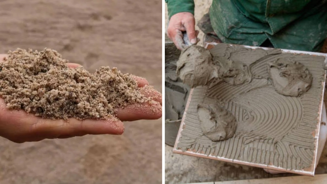 cát làm keo dán dùng cát thường dễ bị ẩm