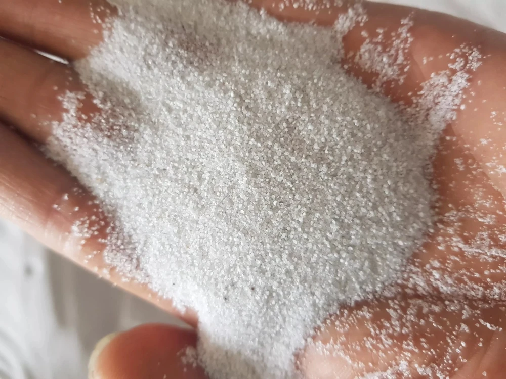 Cát sấy khô là cát được xử lý qua hệ thống để loại bỏ hoàn toàn độ ẩm bên trong cát
