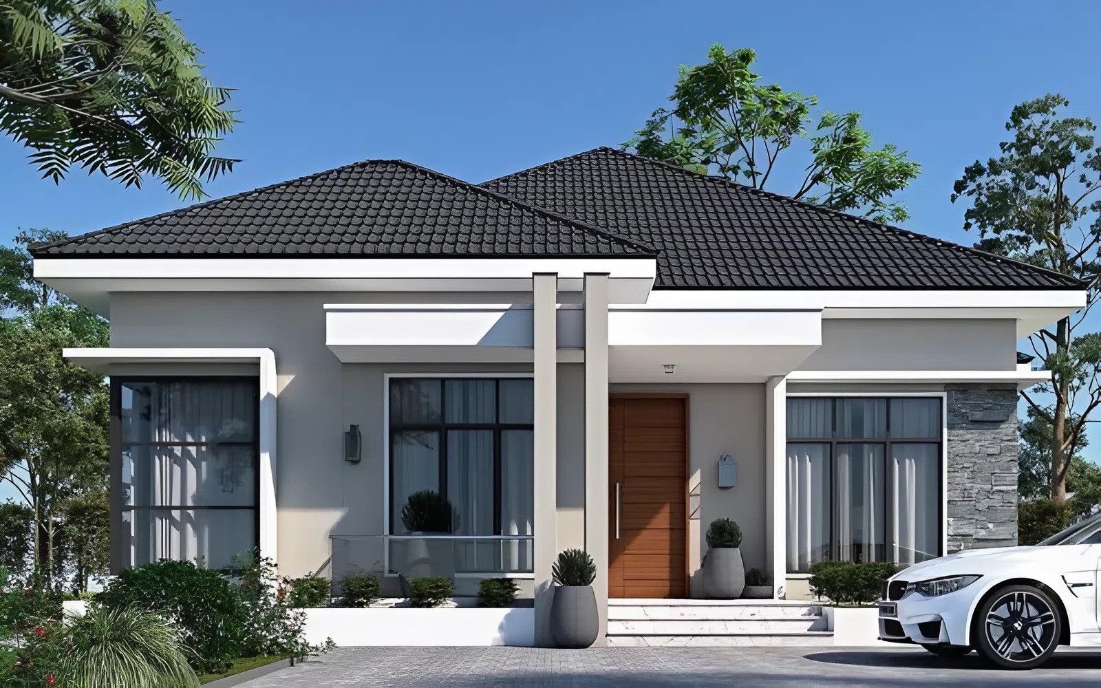 chi phí xây nhà mái nhật