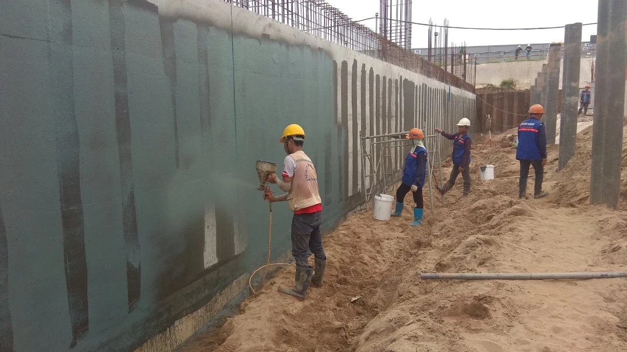 Cách chống thấm tường ngoài trời hiệu quả, chuẩn kỹ thuật 2 chống thấm tường mới xây