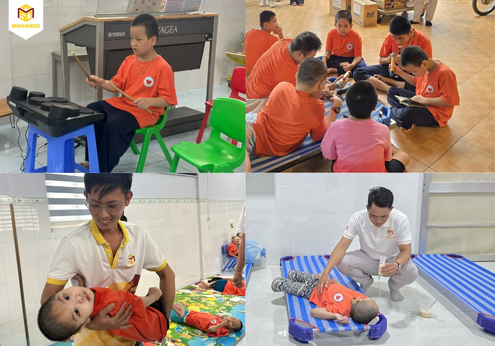 MINSANDO TRỞ LẠI MÁI ẤM THIÊN PHƯỚC - CHUYẾN THĂM NHIỀU CẢM XÚC 3 Chuyến đi chia sẻ gắn kết tại mái ấm Thiên Phước