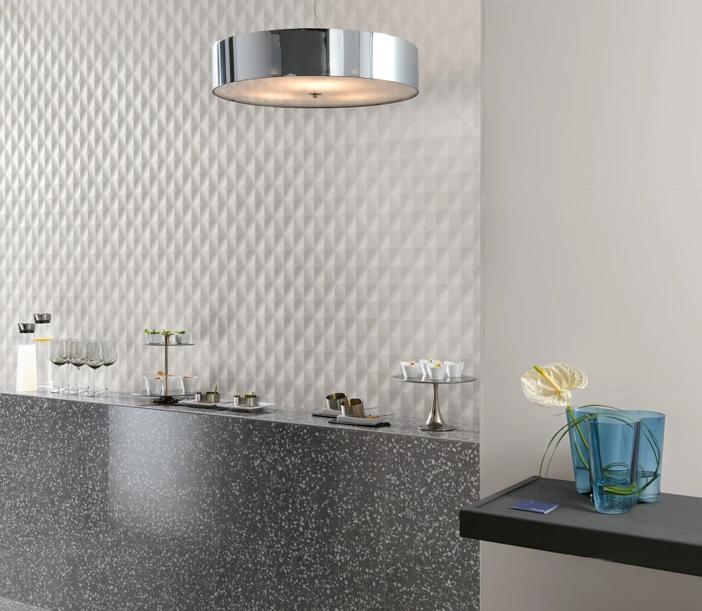 Gợi ý 30+ mẫu gạch 3D trang trí đẹp, thu hút, không lỗi thời 17 gach 3d phong bep