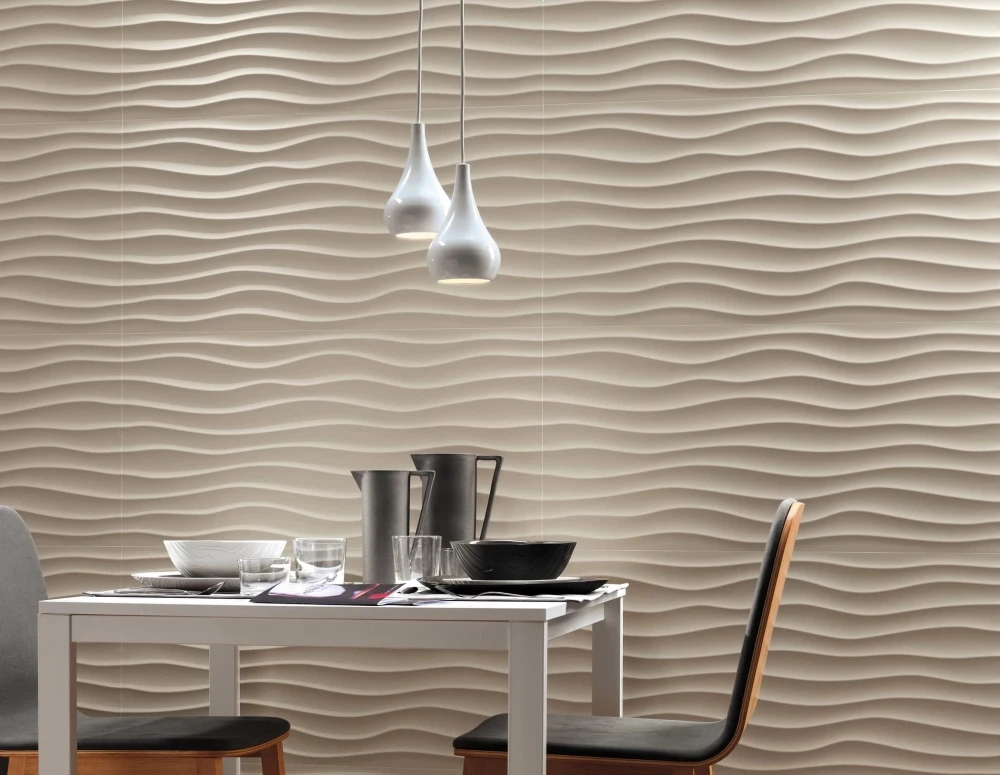 Gợi ý 30+ mẫu gạch 3D trang trí đẹp, thu hút, không lỗi thời 31 gach 3d trang tri nha hang