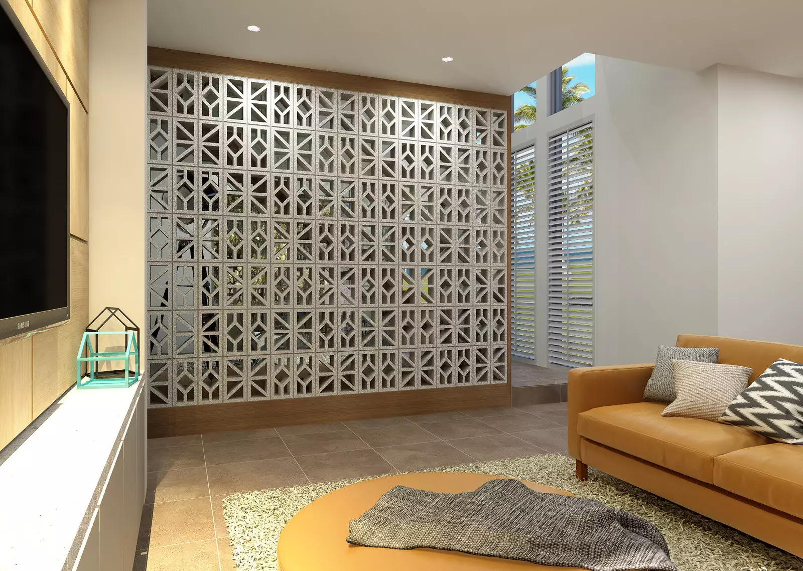 Gạch lấy sáng là gì? 20+ ý tưởng ứng dụng gạch lấy sáng trong nội thất 2 gạch bông gió là gạch lấy sáng