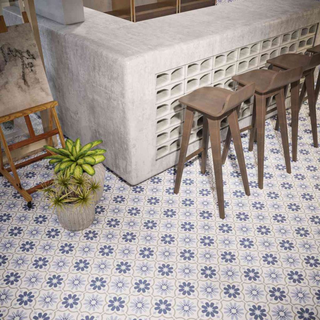 Top 99+ mẫu gạch bông lát nền bền - đẹp, mẫu mới trang trí 2025 7 gạch bông porcelain lát nền đẹp