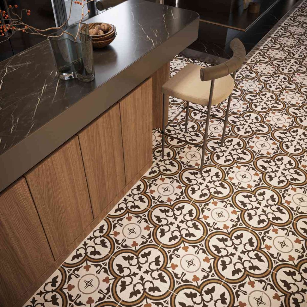 Top 99+ mẫu gạch bông lát nền bền - đẹp, mẫu mới trang trí 2025 8 gạch bông porcelain lát nền