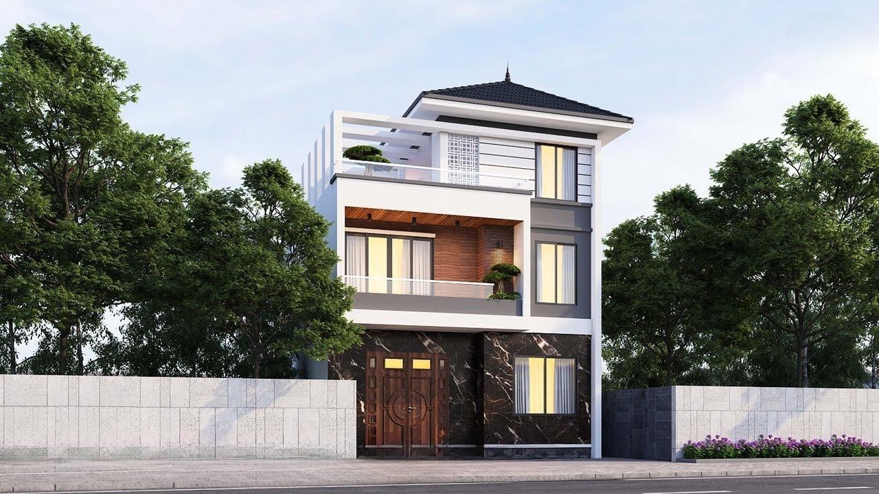 phối gạch ốp cổng kích thước 60x60
