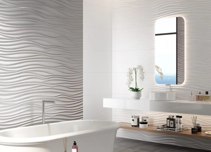 Top 12 mẫu gạch ốp lát nhà tắm đẹp hiếm gặp 2026 - Ốp gạch nhà tắm không lỗi thời 12 gach op lat phong tam gon song
