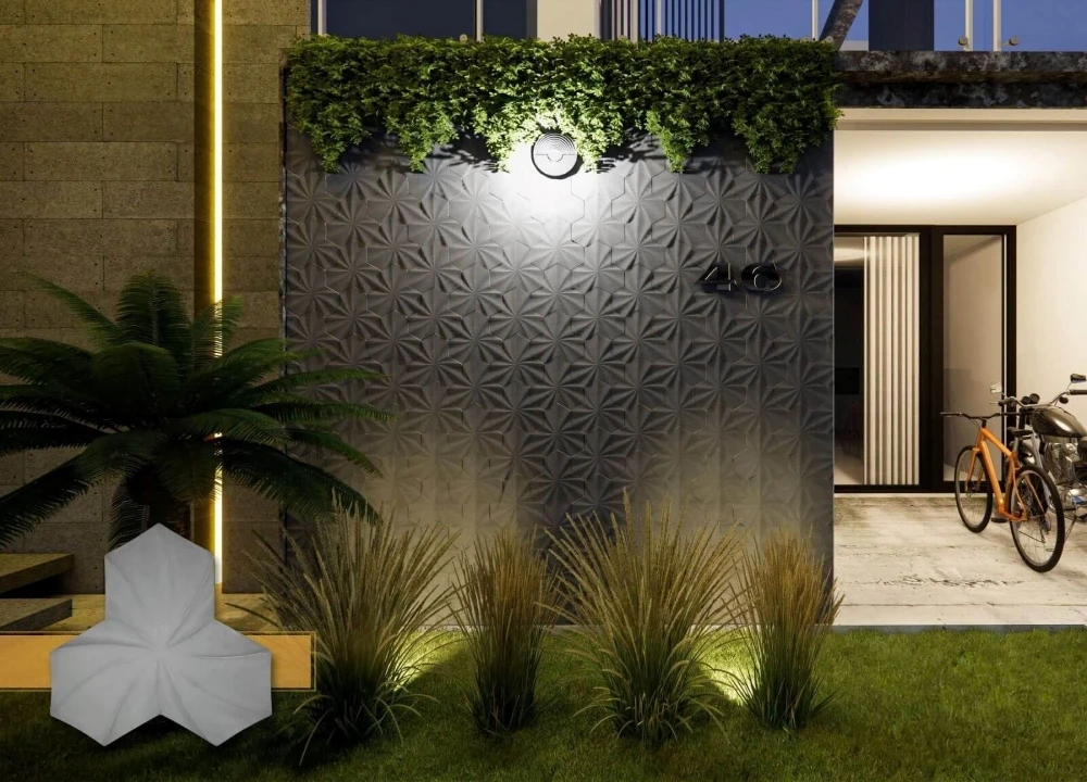 Gợi ý 30+ mẫu gạch 3D trang trí đẹp, thu hút, không lỗi thời 11 gach op mat tien kieu dang 3d