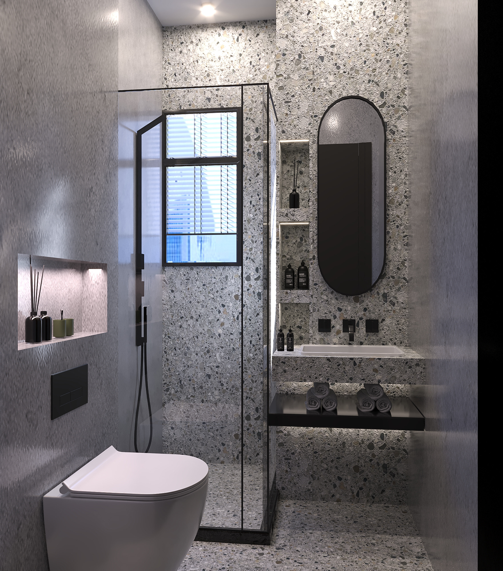Top 20+ mẫu gạch ốp lát nhà vệ sinh bền màu, chống trơn 10 gạch terrazzo ốp lát nhà vệ sinh