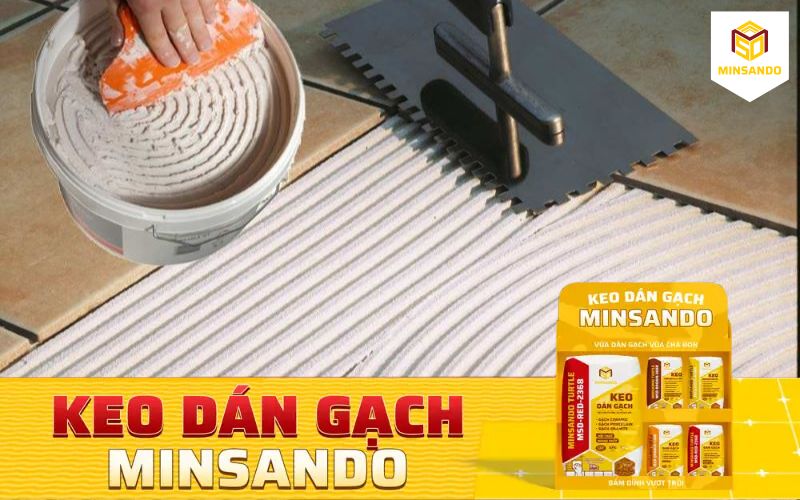 giải đáp cát làm keo dán gạch