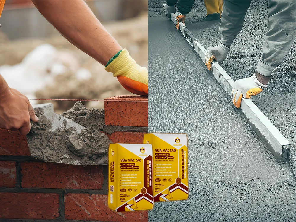 Ưu tiên vật liệu đóng bao để rút ngắn tiến độ, kiểm soát ngân sách xây nhà