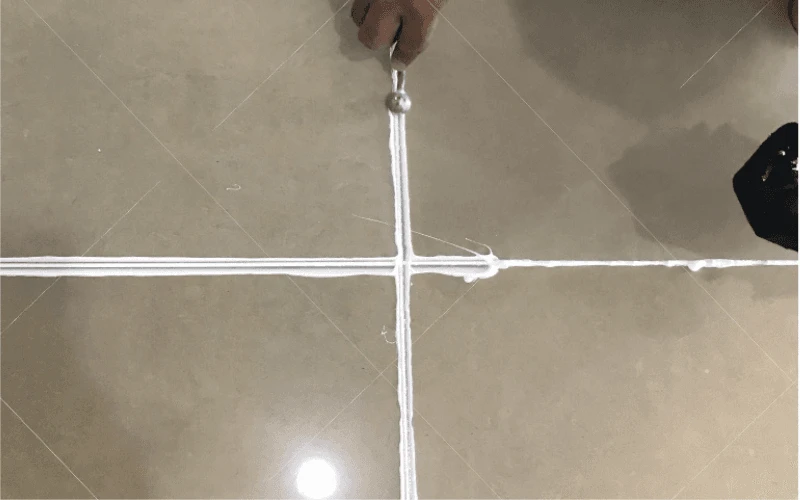 Thi công keo chà ron 2 thành phần khá đơn giản