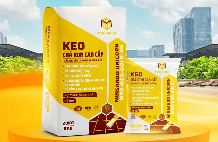 Keo chà ron cao cấp MINSANDO GOLD kháng khuẩn 99%