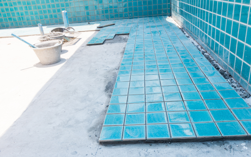 Keo dán gạch hồ bơi dưới nước - Giải pháp ốp gạch hồ bơi bền vững 4 Keo dán gạch được ứng dụng thi công bể cá, bể thủy sinh