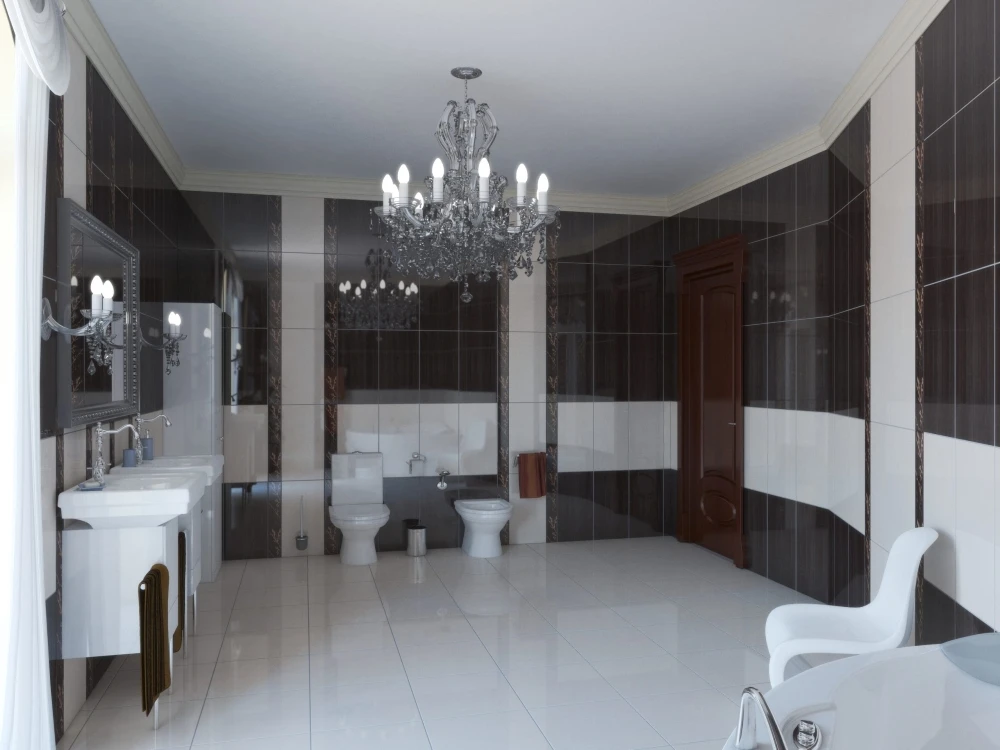 Top 12 mẫu gạch ốp lát nhà tắm đẹp hiếm gặp 2026 - Ốp gạch nhà tắm không lỗi thời 17 khong chon gach mau giong nhau scaled 1