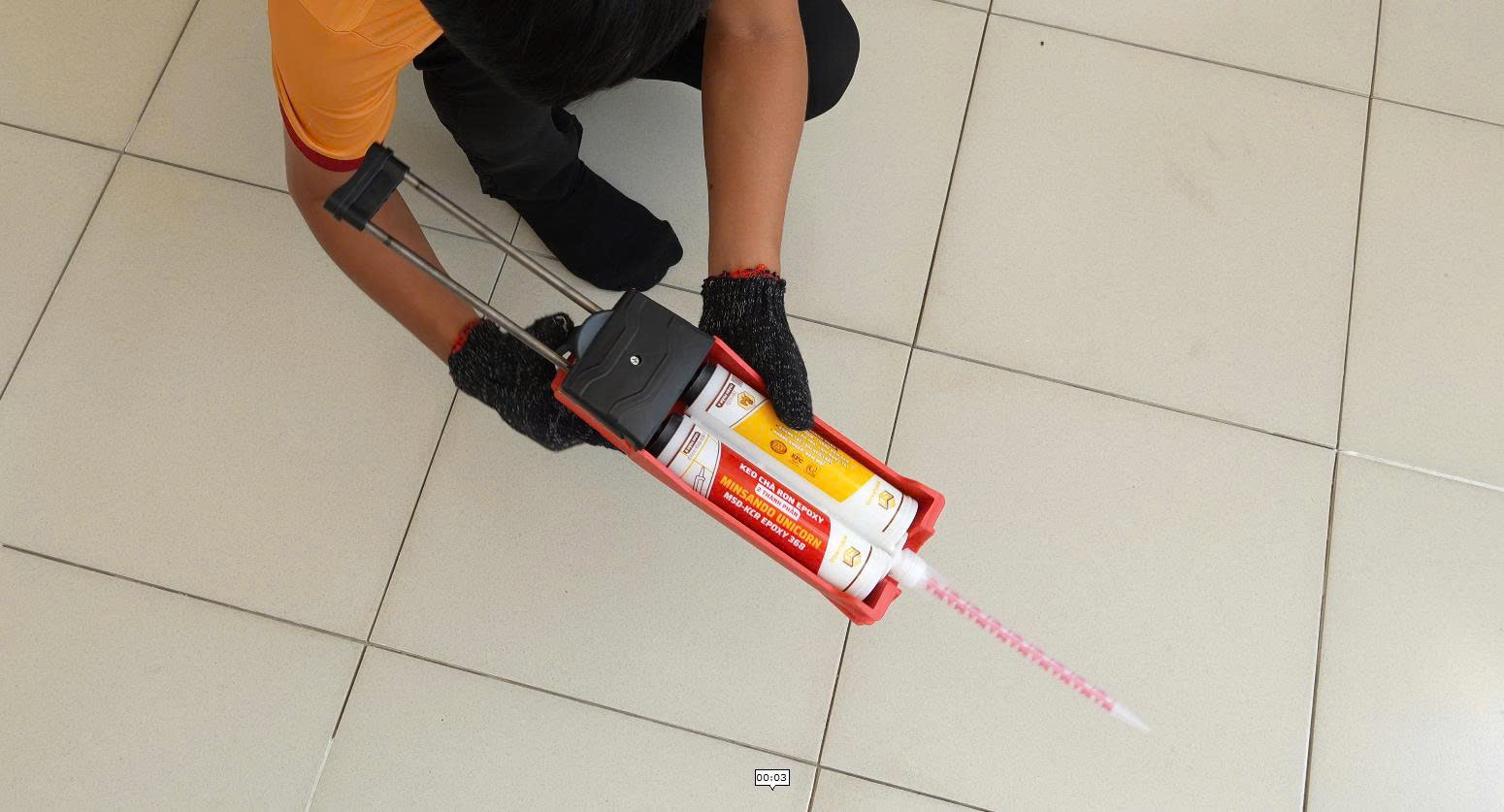 Lựa chọn keo chà ron MINSANDO chất lượng theo nhu cầu