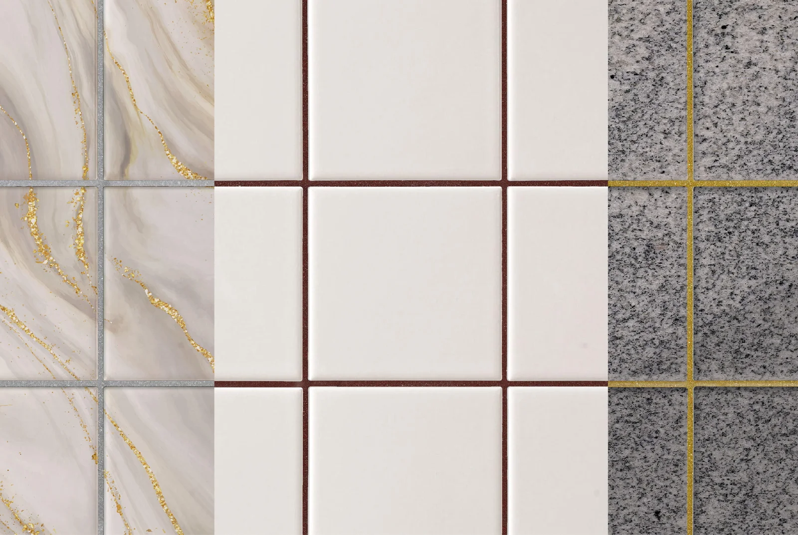 Bảng màu keo chà ron 2 thành phần - Cách chọn màu keo chà ron 7 màu keo chà ron 2 thành phần