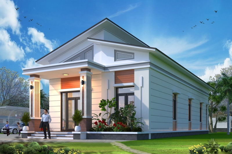 30+ mẫu nhà cấp 4 hiện đại, đẹp, tiện nghi, xu hướng nhất 19 mẫu nhà cấp 4 hiện đại mái lệch