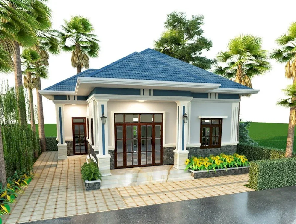 TOP 30+ mẫu nhà cấp 4 đẹp theo khổ đất, ngân sách thực tế 12 mẫu nhà cấp 4 hiện đại