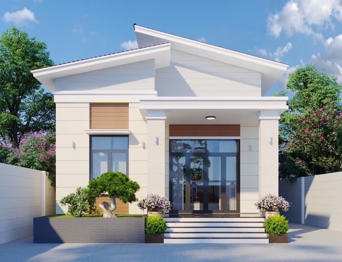 30+ mẫu nhà cấp 4 hiện đại, đẹp, tiện nghi, xu hướng nhất 16 mẫu nhà cấp 4 mái lệch