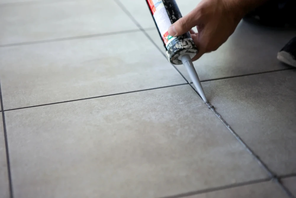 Lỗi thi công keo chà ron epoxy 2 thành phần - Lưu ý cần tránh 5 meo thi cong keo cha ron epoxy 2 thanh phan 1