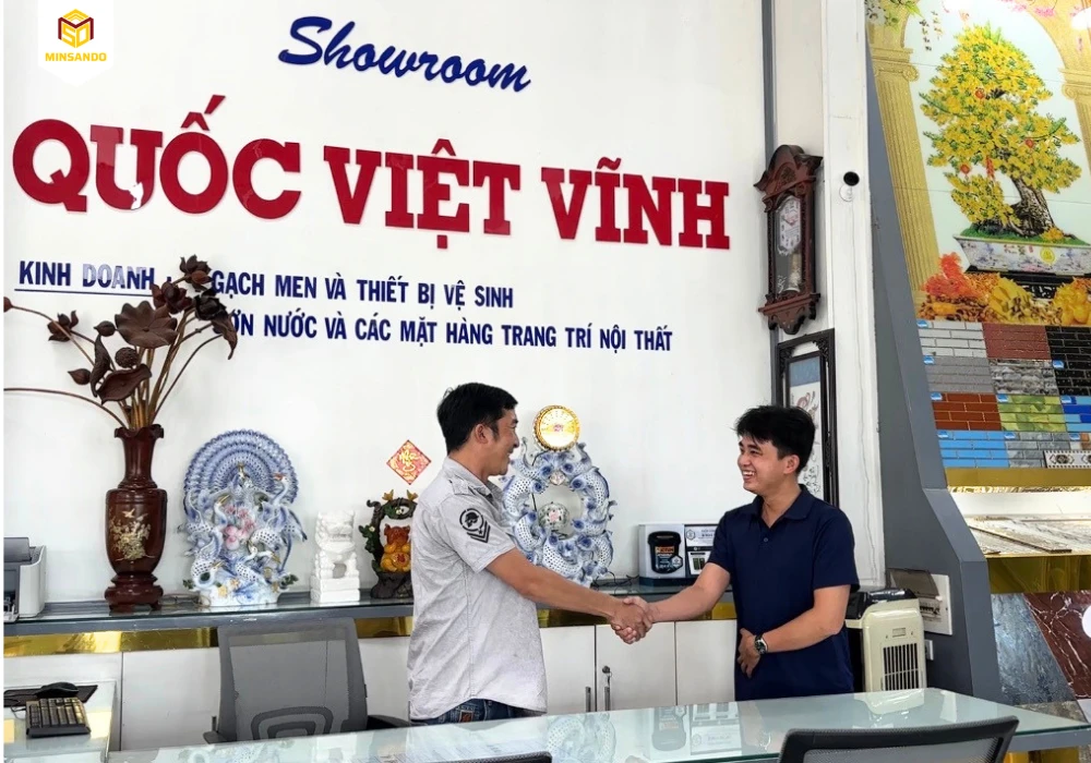 MINSANDO HỢP TÁC CÙNG NHÀ PHÂN PHỐI QUỐC VIỆT VĨNH - BẠC LIÊU 1 MINSANDO HỢP TÁC CÙNG NHÀ PHÂN PHỐI QUỐC VIỆT VĨNH - BẠC LIÊU