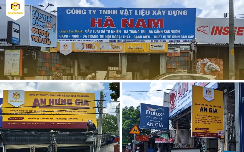 MINSANDO phát triển 3 đại lý phân phối keo dán gạch tại TP HCM