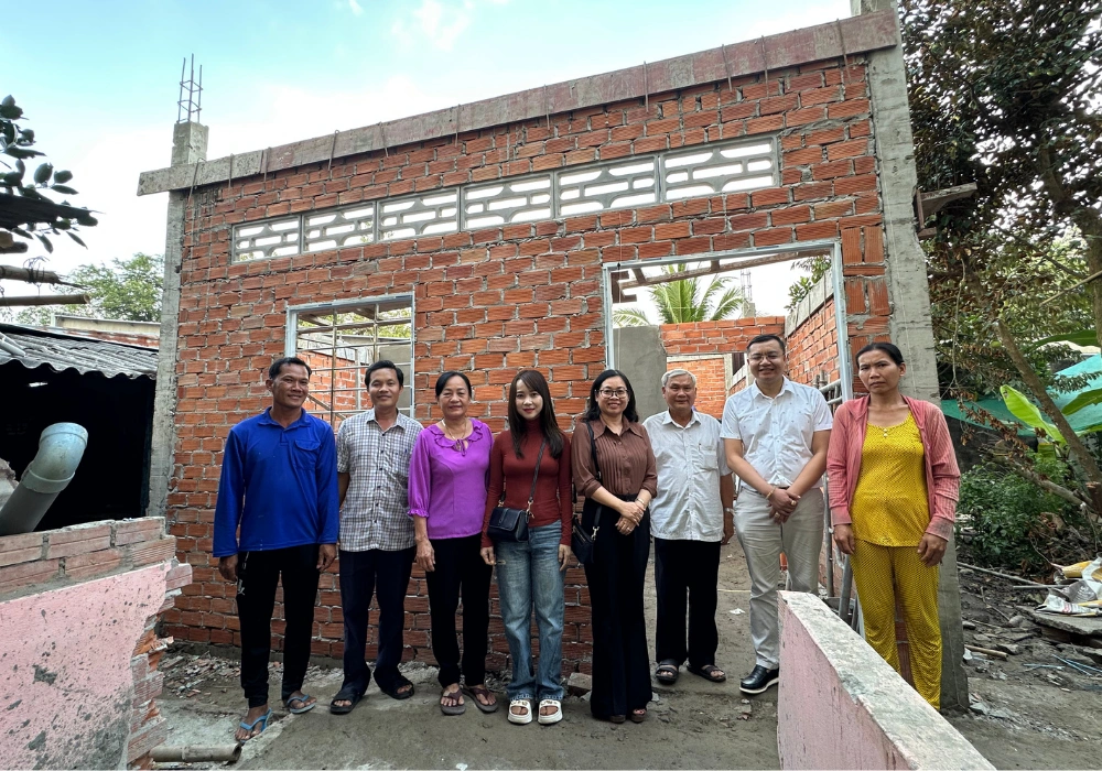 MINSANDO xây tặng mái ấm - điểm tựa từ nền móng của niềm tin 