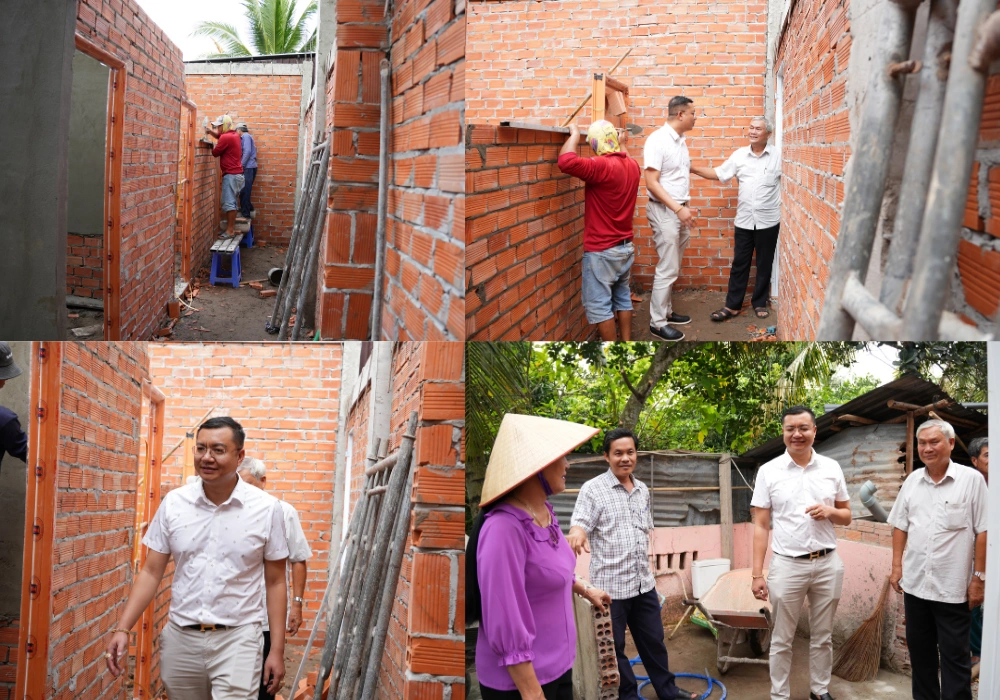 MINSANDO xây tặng mái ấm - điểm tựa từ nền móng của niềm tin