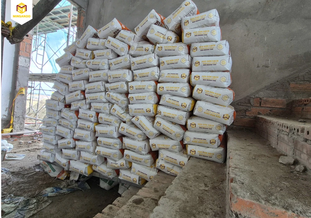 Minsando thể hiện năng lực cung ứng số lượng lớn cho nhà thầu, công trình