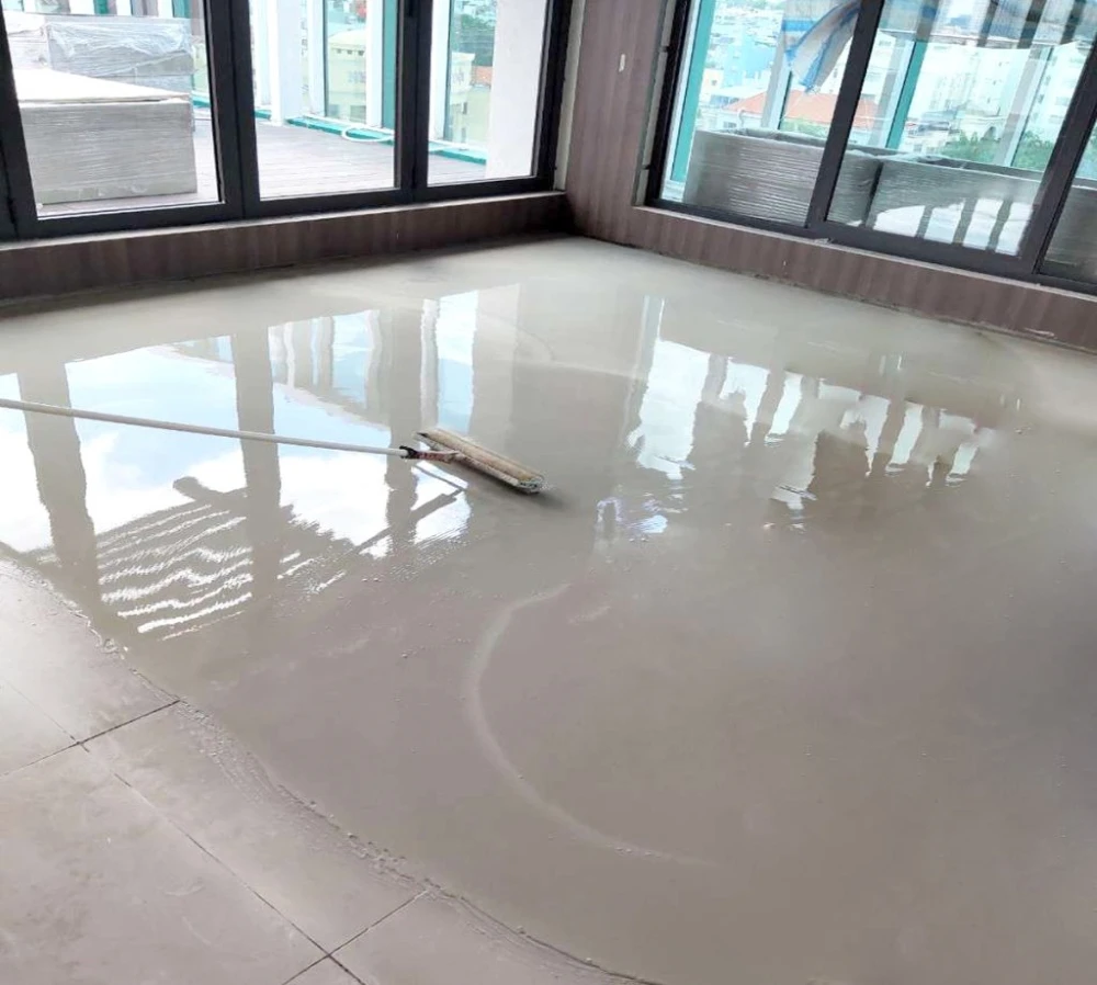 Vữa tự san phẳng MINSANDO: Công dụng, ưu điểm và ứng dụng 2 nen san can do phang1
