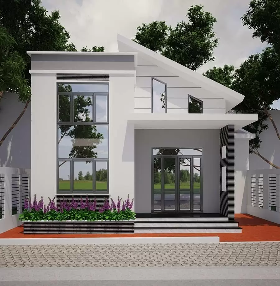 TOP 30+ mẫu nhà cấp 4 đẹp theo khổ đất, ngân sách thực tế 25 nhà cấp 4 300 triệu