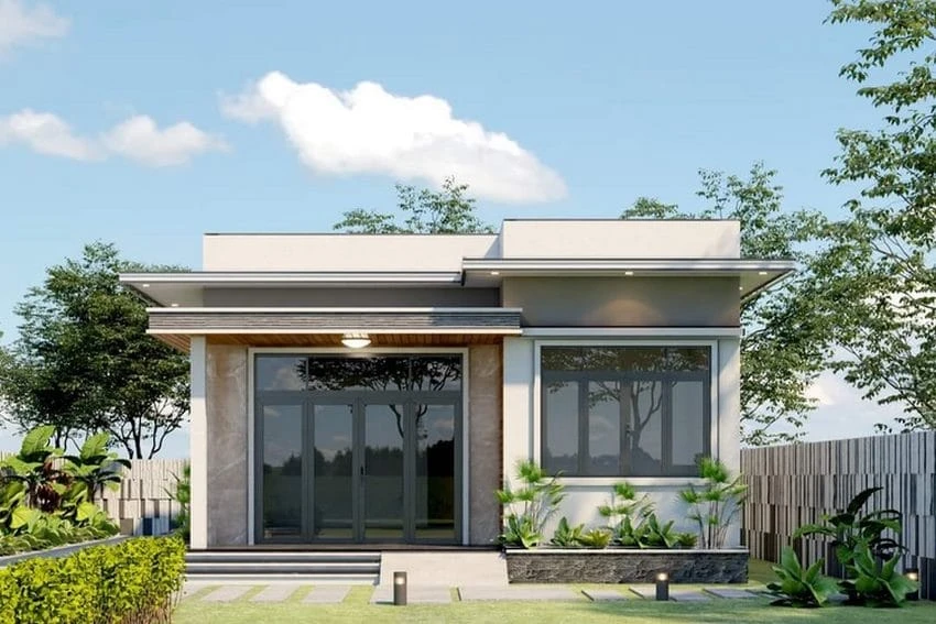 TOP 30+ mẫu nhà cấp 4 đẹp theo khổ đất, ngân sách thực tế 28 Nhà cấp 4 hiện đại giá 400 triệu