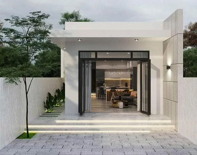 Những mẫu nhà mái bằng thường tối ưu chi phí hơn