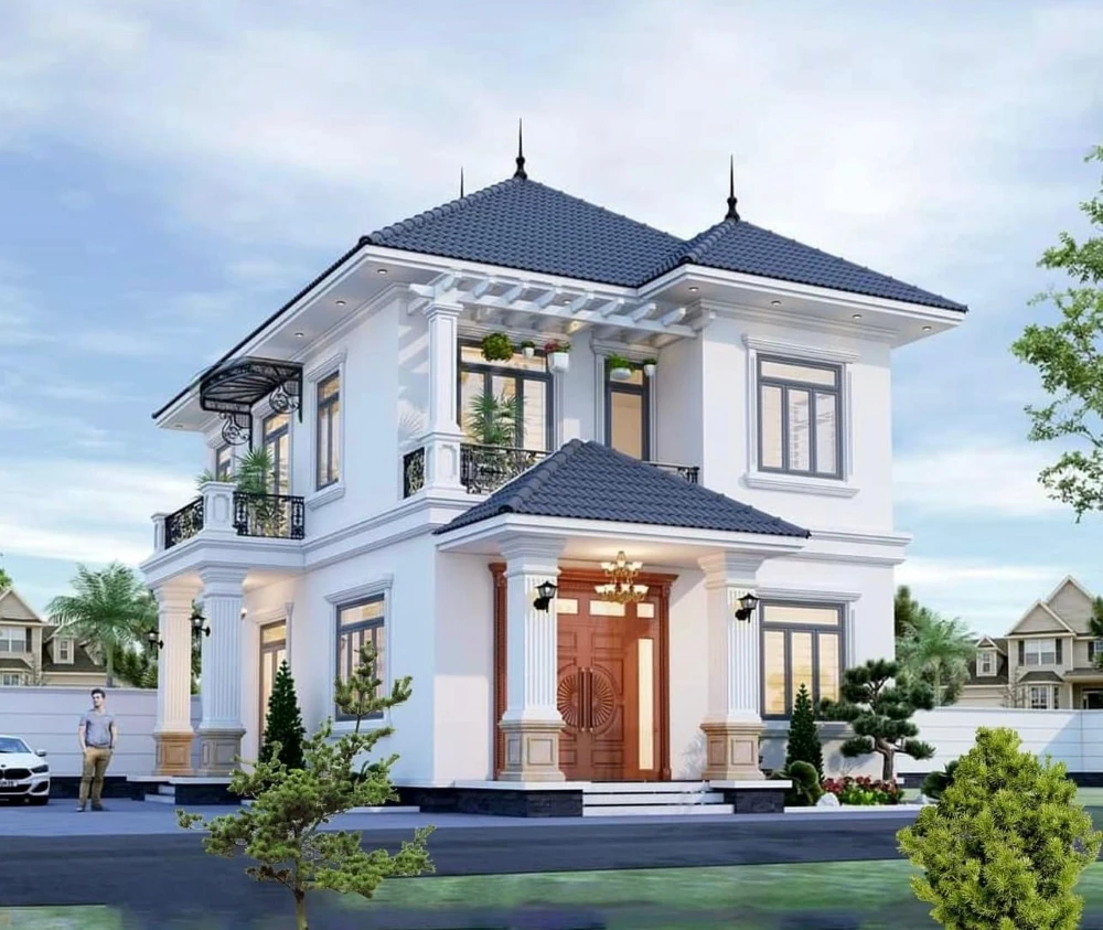 30+ mẫu nhà mái Nhật đẹp kèm chi phí cụ thể 7 nha mai nha 2 tang