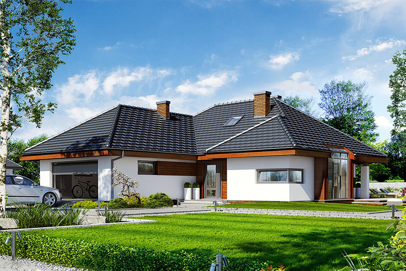 nhà mái nhật chữ l